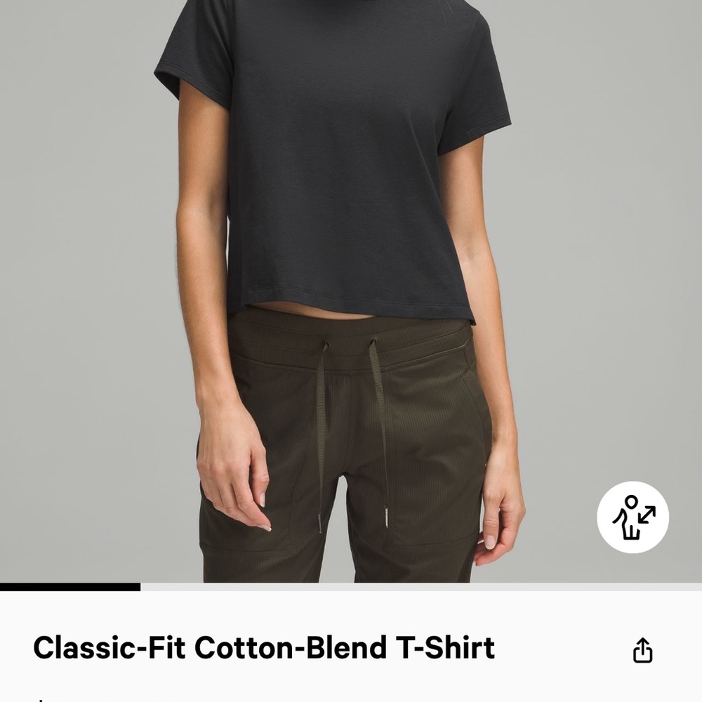 Lululemon Classic Fit Cotton Blend T-Shirt